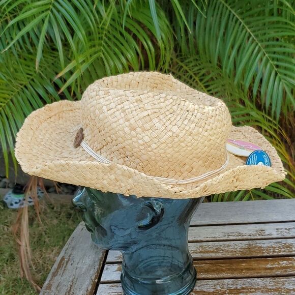 Tropical Trends Straw Hat NWT - Picture 4 of 7